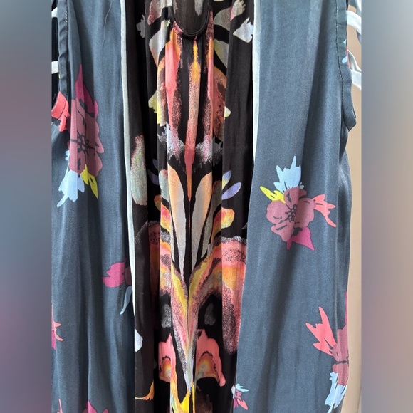 Free People Pink and Orange Halter Sundress Top - Picture 5 of 5